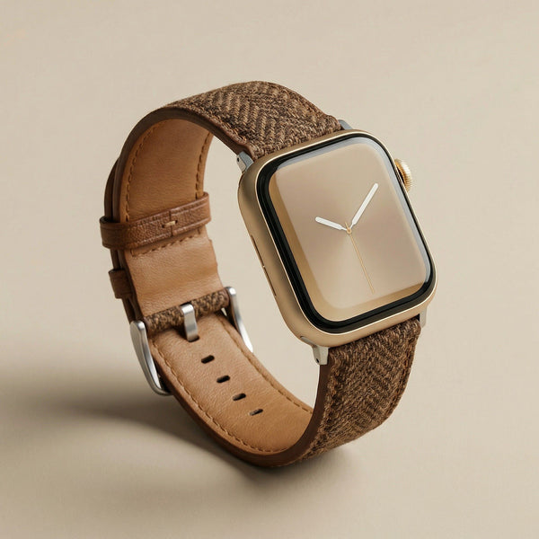 Tweed-Stoffarmband für Apple Watch